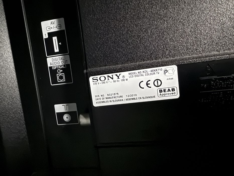 Телевізор Sony KDL-46NX710