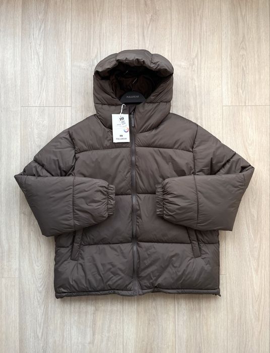 Куртка Pull&Bear Puffer Jacket Оригінал Пуховик Зимова Мужская Новая