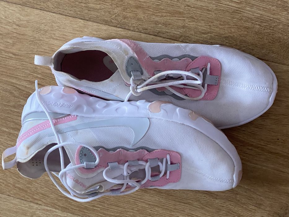 Nike 38,5 Renew Element różowo kremowe