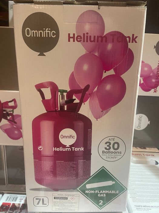 Garrafa de Hélio 7L - Balões de festas