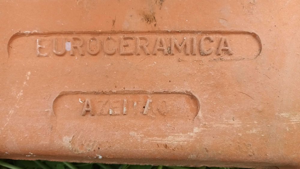 Telhas de cerâmica de Azeitão