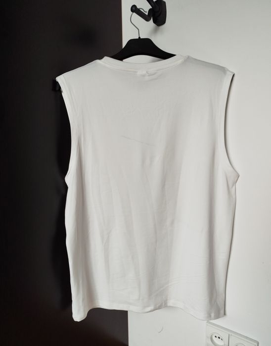 Męski t-shirt bez rękawów M / Nowy