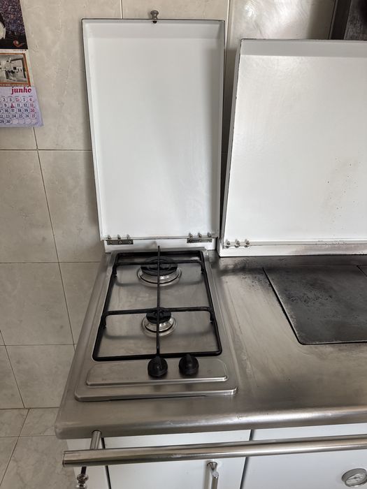 Fogao lenha e gás