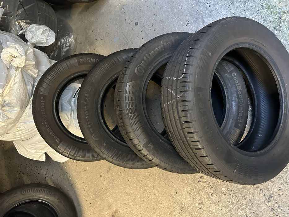 Літні Шини 205 60 R16 Continental  7 мм, резина континенталь  R16