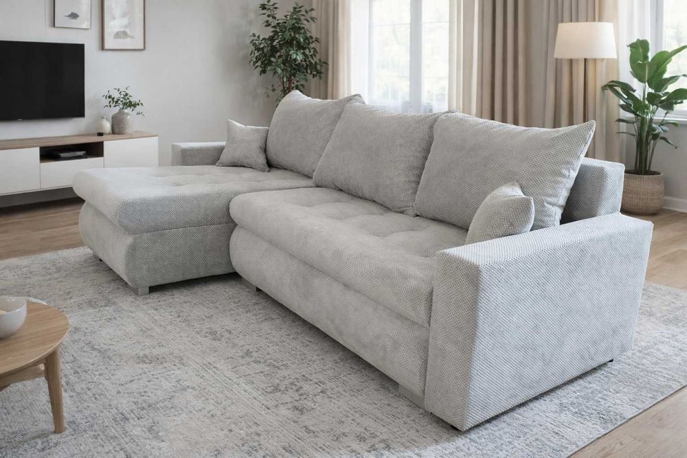 Narożnik BRUNO | funkcja spania| Rozkładany | Uniwersalne strony