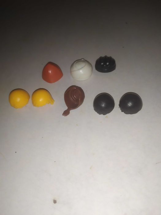 Фигурки, человечки Geobra Playmobil волосы, головные уборы.