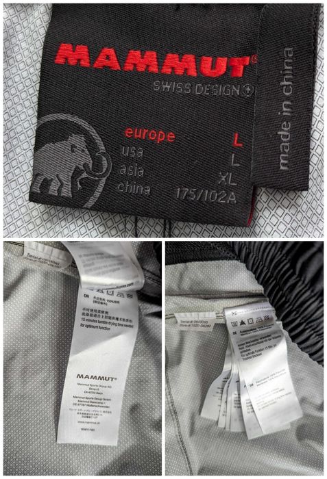 Нові оригінал Mammut Packaway DRYtech штани