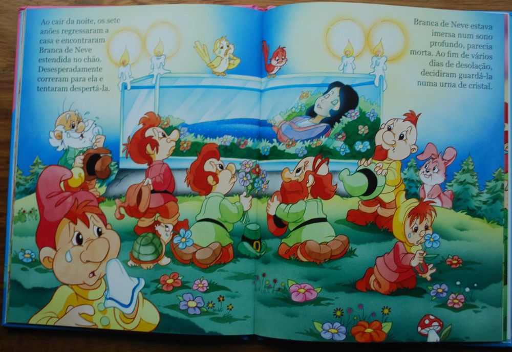 Branca de Neve (O livro é de capa lavável e almofadada)