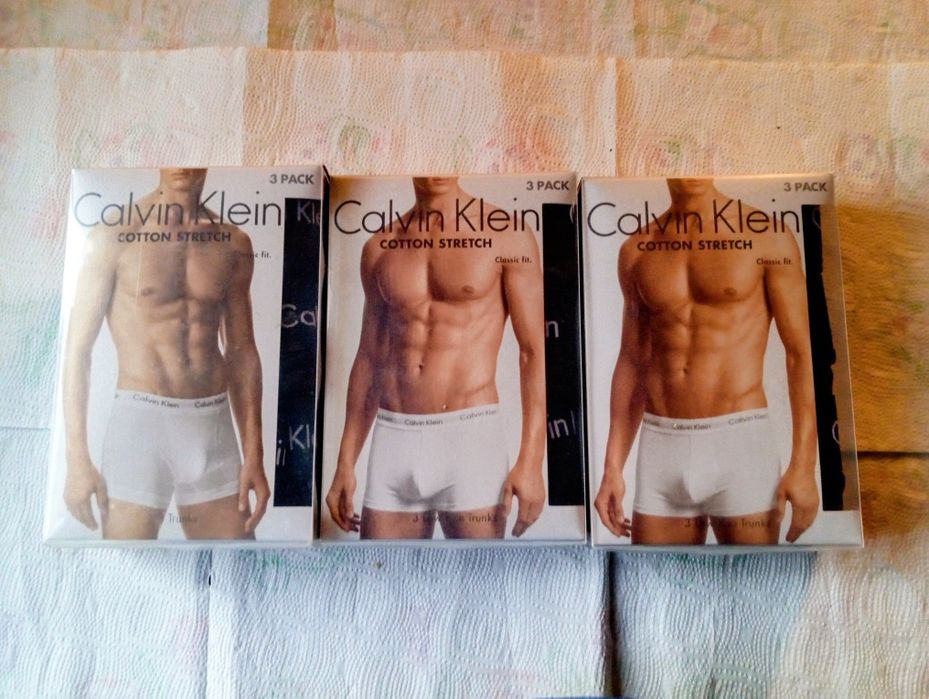 Calvin Klein Bokserki męskie rozmiar M 100% Orginał 3 zestawy 9 par