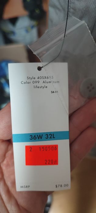 Spodnie Calvin Klein 36W 32L