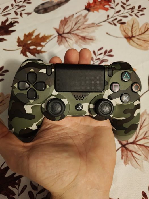 Pad Wireless PS4 Green camouflage