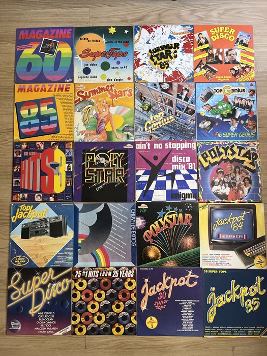 Discos / LPs anos 60, 70 e 80’s