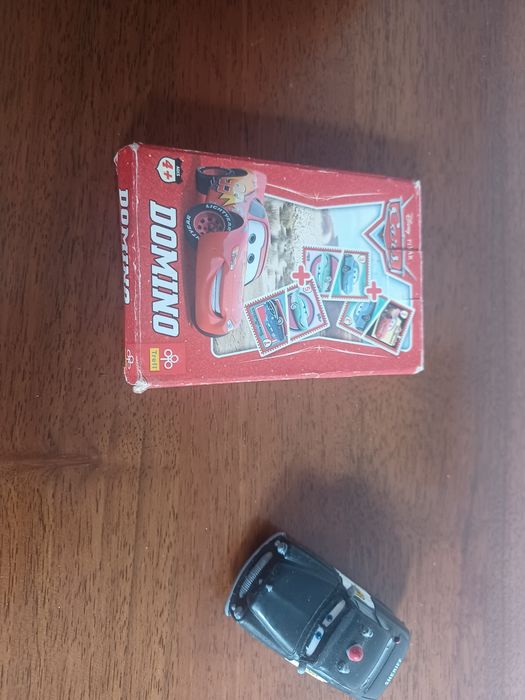 Karty do gry domino Cars + autko