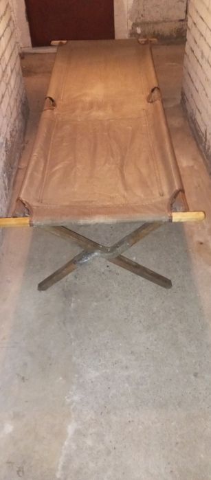 Wojskowe łóżko polowe kanadyjka drewniana łóżko wojskowe składane LWP