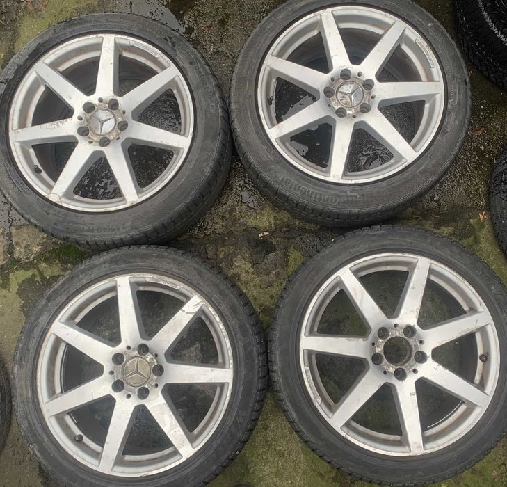 Mercedes C klasa W204 E KLASA FELGI Aluminiowe 18 cali oryginalne AMG