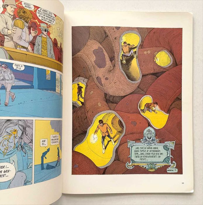 BD_Moebius, A GARAGEM HERMÉTICA-2. Meribérica Editora, Lisboa. Capa mole. Em muito bom estado geral, como novo.