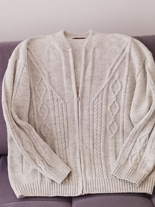 Ciepły sweter męski