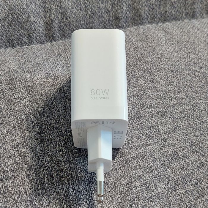 Мережевий зарядний пристрій заряджання OPPO SUPERVOOC 80 W Type-C  блок зарядки  зарядне для телефона планшета