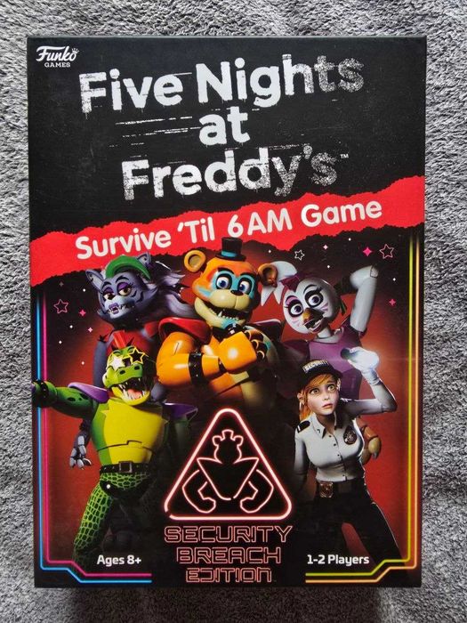 гра, FUNKO GAMES FNAF Survive 'Till 6AM Game (Security Breach Edition)
