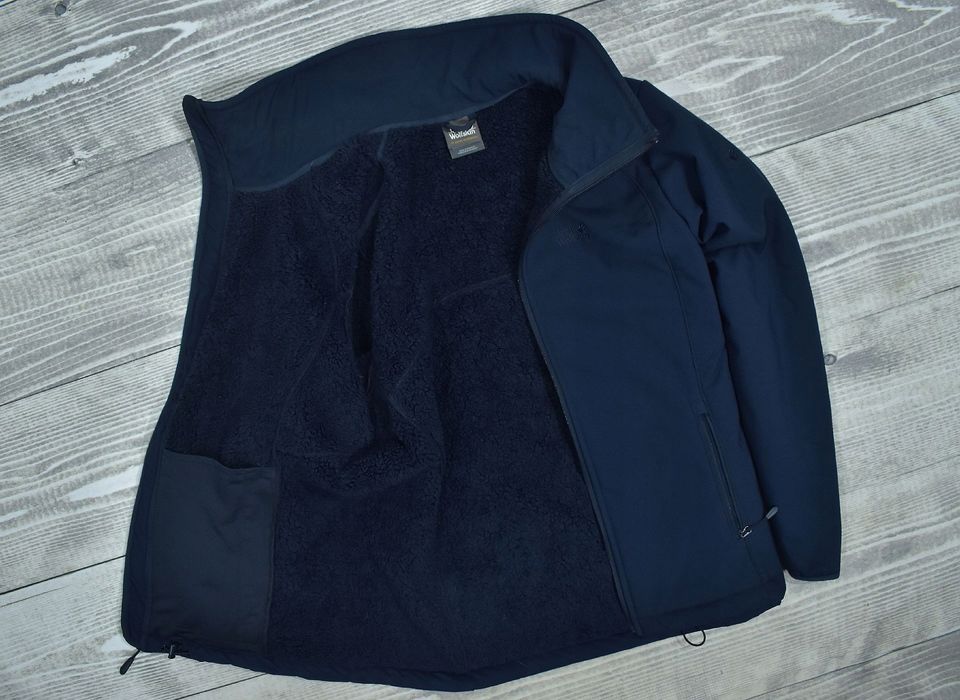 Jack Wolfskin Damska Kurtka Techniczna Softshell Podszyty Polarem Xl
