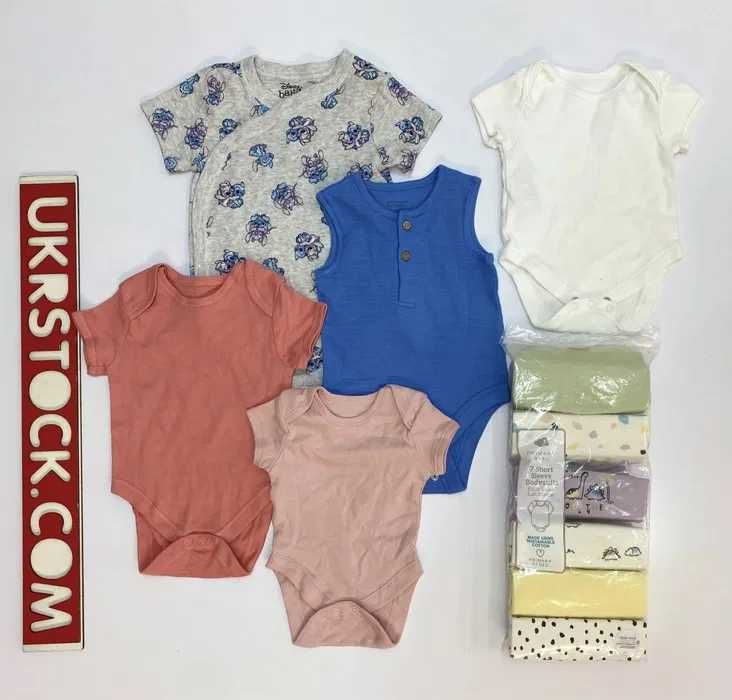 Сток оптом чоловічки боді дитячі Primark