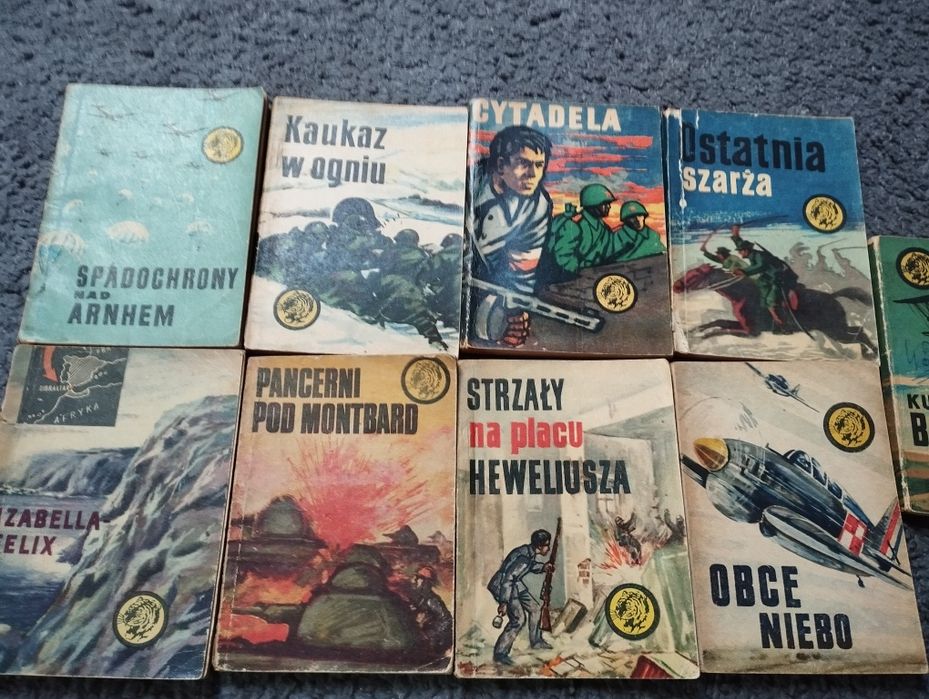 Seria książek tygrysek zestaw 9 szt