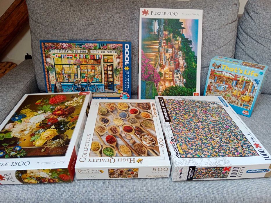 Sprzedam kolekcję puzzli