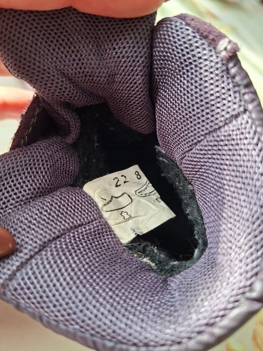 Zimowe buty dziewczęce, śniegowce Bartek, rozmiar 22