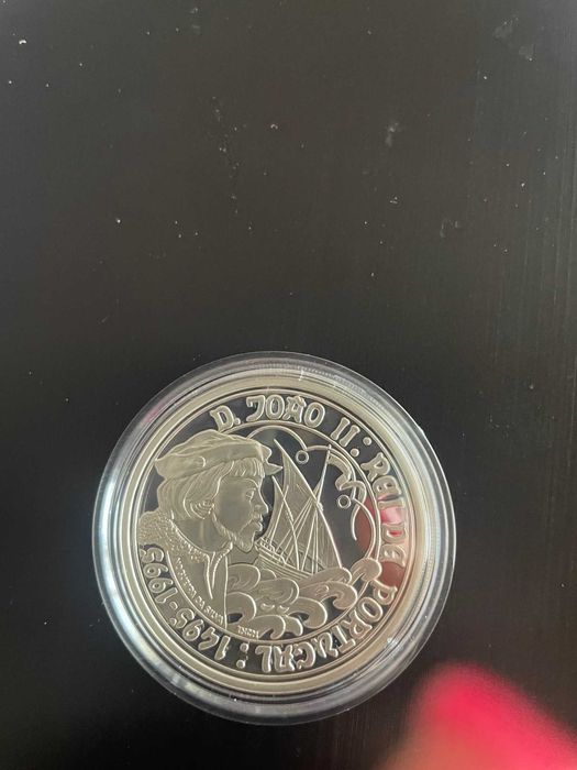 Moeda comemorativa 500 anos do Rei D. João II - 1000 escudos,