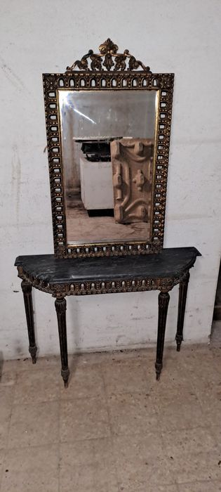 Mesa vintage en madeira