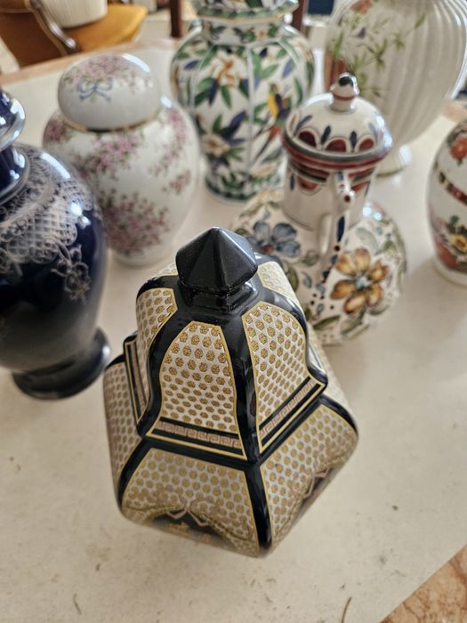 Conjunto potes cerâmica