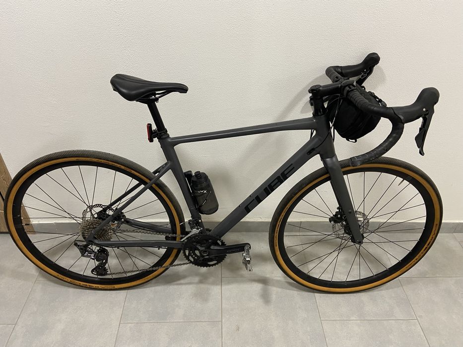 Cube Nuroad Race GREY'N'BLACK 2023 GRX, рама M, gravel, дискові гальма