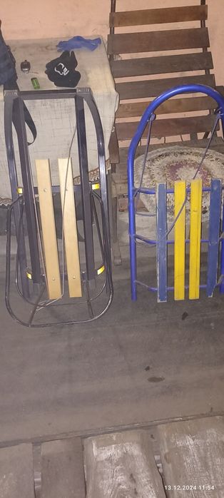 Сані дітячі стальні