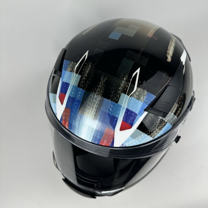 Мотошлем Шолом Оригінал BMW Race Black Matrix