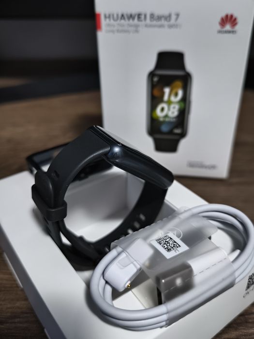 Smartwatch Huawei Band 7 nowe szkło etui + nowy pasek