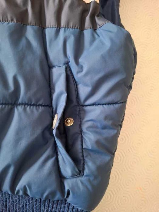 Colete infantil azul 7-8 anos