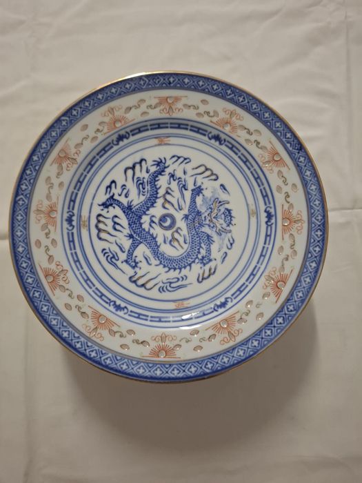 Conjunto pratos antigos