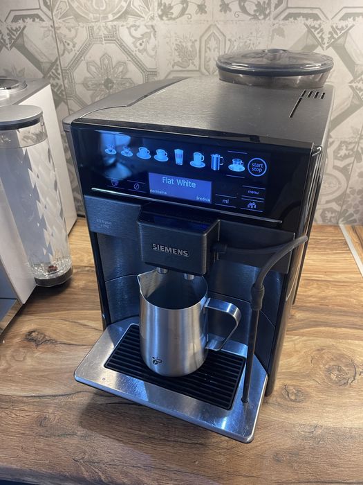 Zadbany Siemens EQ.6 Plus S700 - pl menu, po przegladzie