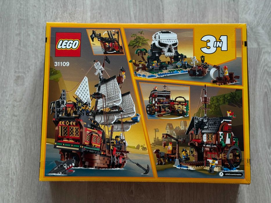 LEGO 31109 Creator 3w1 - Statek piracki