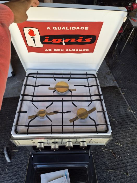 Fogão e forno a gás butano