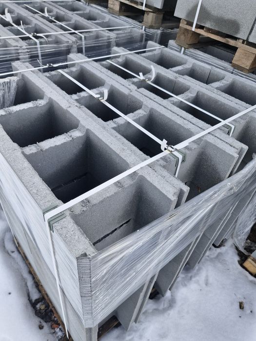 Незйомна опалубка, блок незнімної опалубки. Доставка-вигрузка.