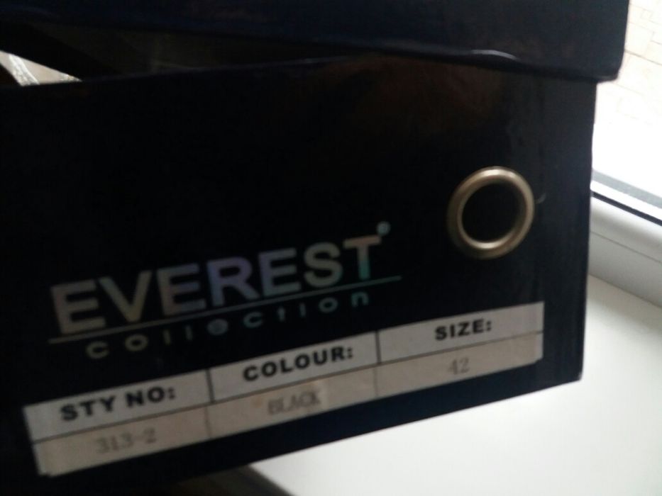 КОЖАНЫЕ туфли оксфорды, 42