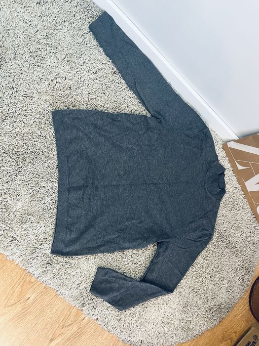 Szary damski sweter xs zara golf basic elegancki biuro