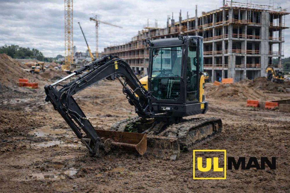 Wynajem minikoparki 1t bez operatora Wypożyczalnia maszyn budowlanych