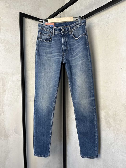 Джинси жіночі Acne Studios оригінал скіні блакитні