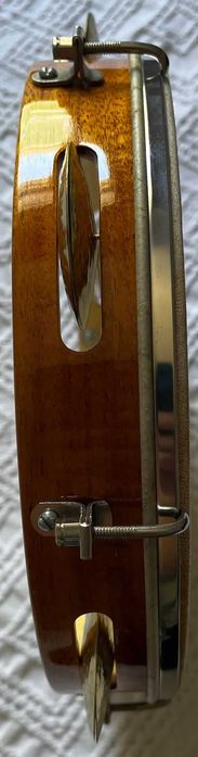 Pandeiro de couro 10 polegadas Luthier