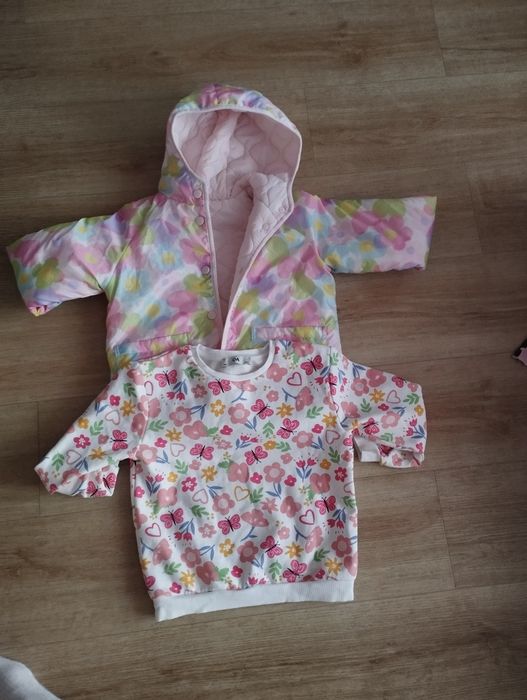 Paka ubrań dla dziewczynki 122-128