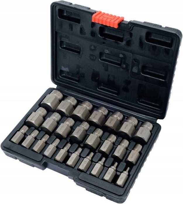Yato Zestaw 25 Wykrętaków Do Uszkodzonych Śrub Hex Torx Spline Yt06034