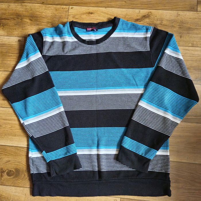 Sweter męski w paski