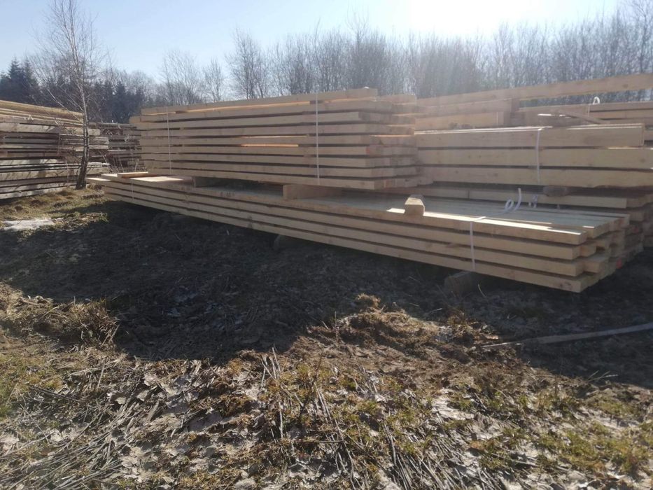 Więźba dachowa deska szalunkowa Jodła